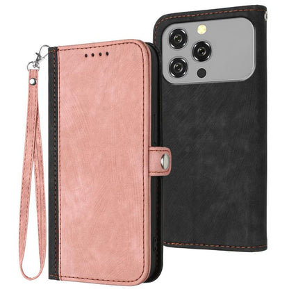 Side Buckle Double Fold Hand Strap Leather Phone Case, For Oukitel C17 4G 2026, For Oukitel C26, For Oukitel C53, For Oukitel C51