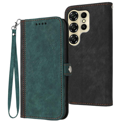 Side Buckle Double Fold Hand Strap Leather Phone Case, For Oukitel C17 4G 2026, For Oukitel C26, For Oukitel C53, For Oukitel C51