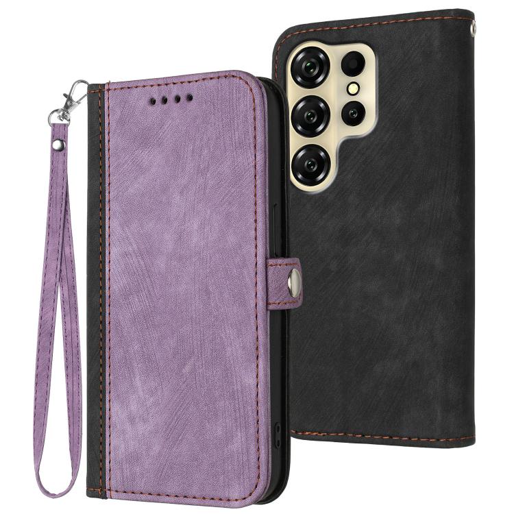 Side Buckle Double Fold Hand Strap Leather Phone Case, For Oukitel C17 4G 2026, For Oukitel C26, For Oukitel C53, For Oukitel C51