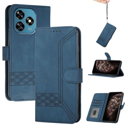 Cubic Skin Feel Flip Leather Phone Case, For Oukitel C17 4G 2026, For Oukitel C26, For Oukitel C53, For Oukitel C51