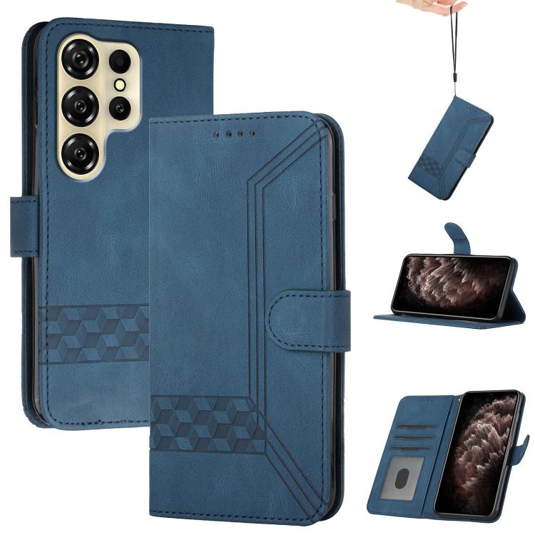 Cubic Skin Feel Flip Leather Phone Case, For Oukitel C17 4G 2026, For Oukitel C26, For Oukitel C53, For Oukitel C51