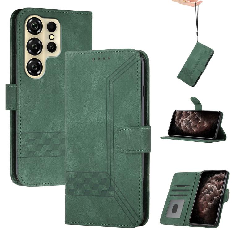 Cubic Skin Feel Flip Leather Phone Case, For Oukitel C17 4G 2026, For Oukitel C26, For Oukitel C53, For Oukitel C51