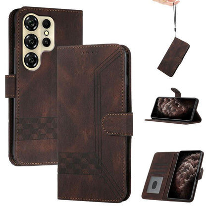 Cubic Skin Feel Flip Leather Phone Case, For Oukitel C17 4G 2026, For Oukitel C26, For Oukitel C53, For Oukitel C51