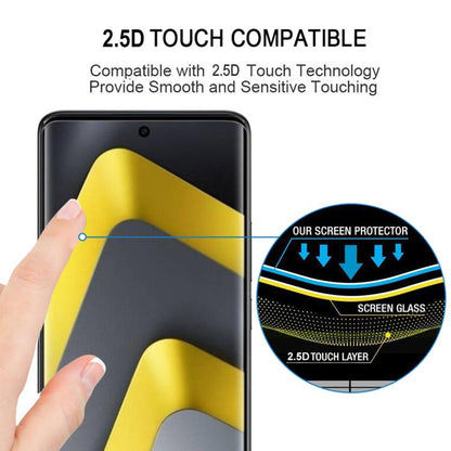 3D Curved Edge Full Screen Tempered Glass Film, For Xiaomi Poco M8 Pro 5G, For Xiaomi Poco M8 5G, For Xiaomi Poco F7