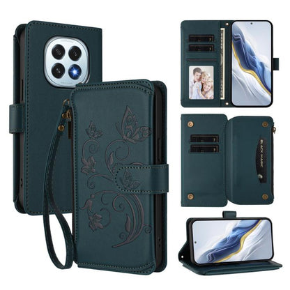 Butterfly Love Flower Multi-card Zipper Wallet Leather Phone Case, For OPPO A5x 5G / 4G Global, For OPPO A5 5G / A3 Pro 5G Global, For OPPO Reno14 Pro 5G, For OPPO Find X8s+ 5G, For OPPO Find X8s 5G, For OPPO Find X8 Ultra 5G                           ...
