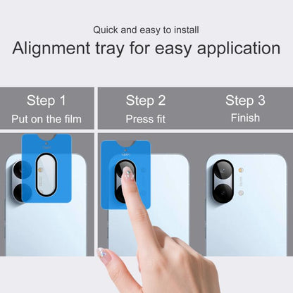 imak Glass Rear Camera Lens Film Phone Case Exclusive, Self-positioning Version, For Redmi Turbo 5 Max 5G, For Redmi Turbo 5 5G / Poco X8 Pro 5G, For Redmi Note 15 Pro 5G Global 163.6, For Redmi K90 Pro Max / Poco F8 Ultra, For Redmi K90 / Poco F8 Pro ...
