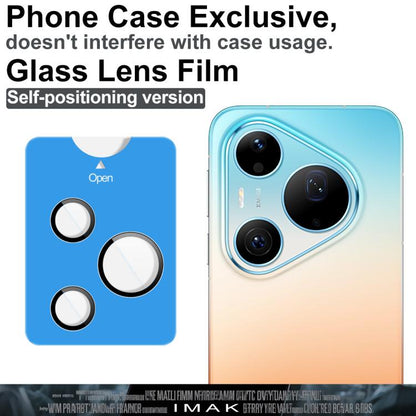 imak Glass Rear Camera Lens Film Phone Case Exclusive, Self-positioning Version, For Huawei Pura 90 Pro Max 5G, For Huawei Pura 90 Pro 5G, For Huawei Pura 80 Ultra 5G, For Huawei Pura 80 Pro / Pura 80 Pro+, For Huawei Pura 80 5G                        ...
