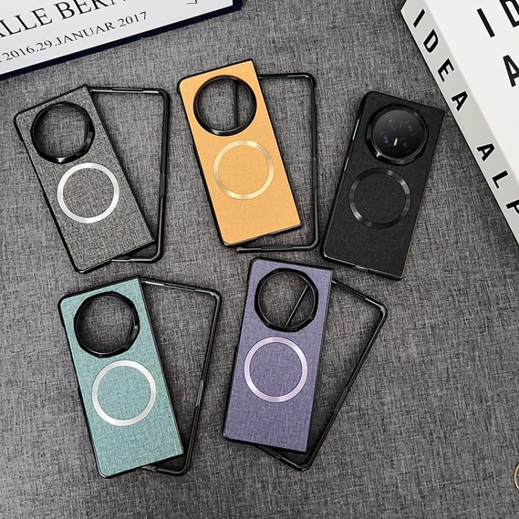 CD Magsafe Magnetic Cloth Texture Phone Case, For Honor Magic V6, For Honor Magic V5