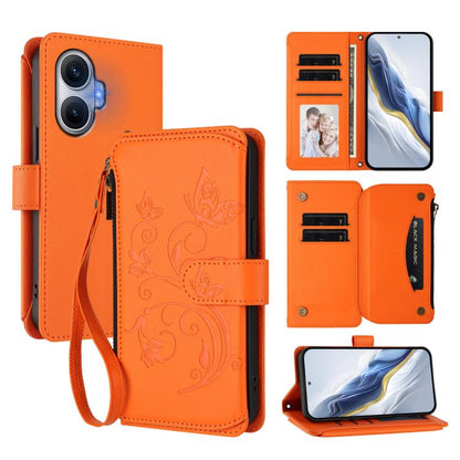 Butterfly Love Flower Multi-card Zipper Wallet Leather Phone Case, For Redmi A7 / A5 4G 171mm / Poco C71, For Redmi K90 Max 5G, For Redmi A7 Pro 171mm / Poco C85x 5G, For Redmi Turbo 5 Max / Poco X8 Pro Max, For Redmi Turbo 5 Global / Poco X8 Pro 5G   ...