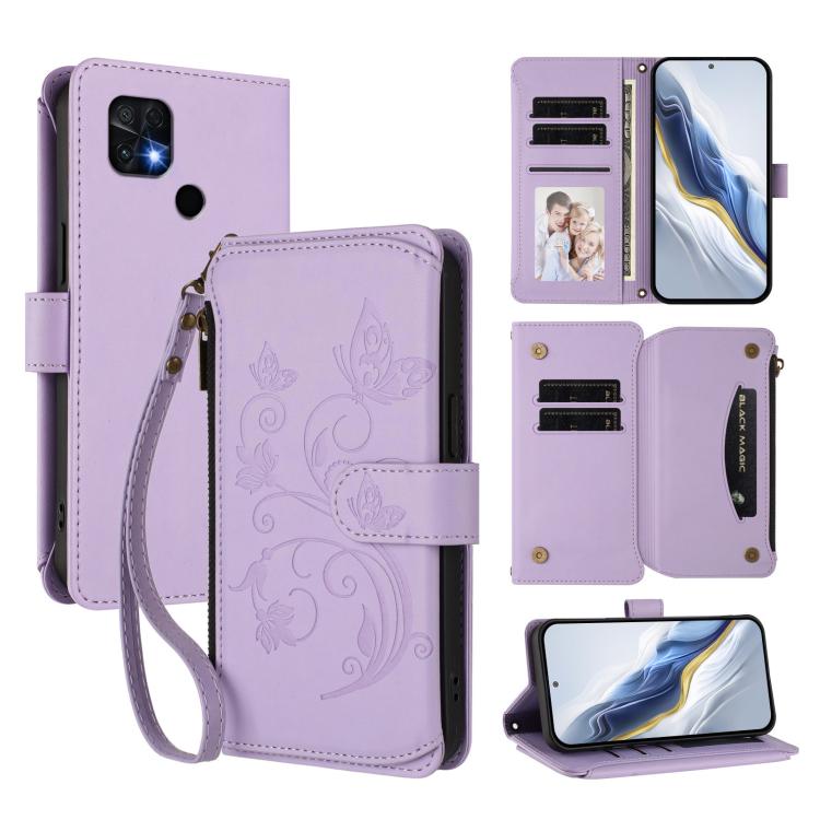 Butterfly Love Flower Multi-card Zipper Wallet Leather Phone Case, For Xiaomi 13 Ultra, For Xiaomi Civi 3, For Xiaomi 13 Lite / Civi 2, For Xiaomi 13 Pro, For Xiaomi 13, For Xiaomi 12T / 12T Pro / Redmi K50 Ultra, For Xiaomi 12S Ultra                  ...