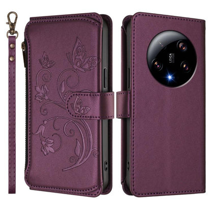 Butterfly Love Flower Multi-card Zipper Wallet Leather Phone Case, For Xiaomi 13 Ultra, For Xiaomi Civi 3, For Xiaomi 13 Lite / Civi 2, For Xiaomi 13 Pro, For Xiaomi 13, For Xiaomi 12T / 12T Pro / Redmi K50 Ultra, For Xiaomi 12S Ultra                  ...