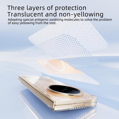 ABEEL Transparent MagSafe Magnetic Scratch-resistant PC Phone Case, For OPPO Find N6 5G, For OPPO Find N5, For OPPO Find N3, For OPPO Find N3 Flip