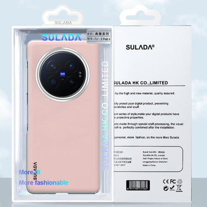 SULADA Skin Feel Liquid Leather Shockproof Phone Case, For vivo X Fold6 5G, For vivo X Fold5