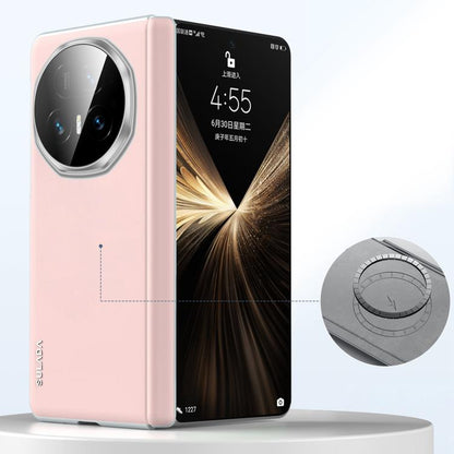 SULADA Skin Feel Liquid Leather Shockproof Phone Case, For Honor Magic V6, For Honor Magic V5, For Honor Magic V Flip