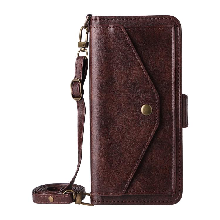 Multi-card Slots Crossbody Cowhide Leather Phone Case, For Sony Xperia 1 VIII, For Sony Xperia 10 VII, For Sony Xperia 10 VI, For Sony Xperia 1 VI