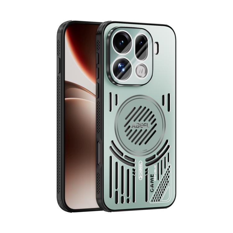 ABEEL Ice Fox Series Magsafe Heat Sink Cooling Phone Case, For OPPO Reno15 Pro 5G Global, For OPPO Reno15 5G Global, For OPPO Find X9, For OPPO Find X9 Pro, For OPPO Reno 14 Pro Global, For OPPO Reno 14 Global, For OPPO Find X8s+, For OPPO Find X8s    ...