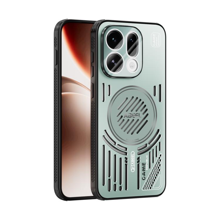 ABEEL Ice Fox Series Magsafe Heat Sink Cooling Phone Case, For OPPO Reno15 Pro 5G Global, For OPPO Reno15 5G Global, For OPPO Find X9, For OPPO Find X9 Pro, For OPPO Reno 14 Pro Global, For OPPO Reno 14 Global, For OPPO Find X8s+, For OPPO Find X8s    ...