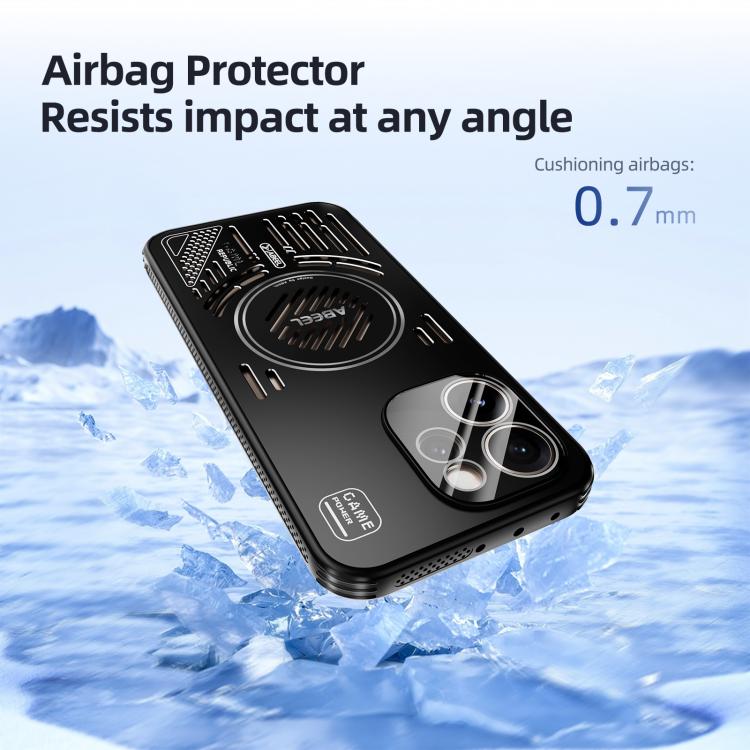 ABEEL Ice Fox Series Magsafe Heat Sink Cooling Phone Case, For OPPO Reno15 Pro 5G Global, For OPPO Reno15 5G Global, For OPPO Find X9, For OPPO Find X9 Pro, For OPPO Reno 14 Pro Global, For OPPO Reno 14 Global, For OPPO Find X8s+, For OPPO Find X8s    ...