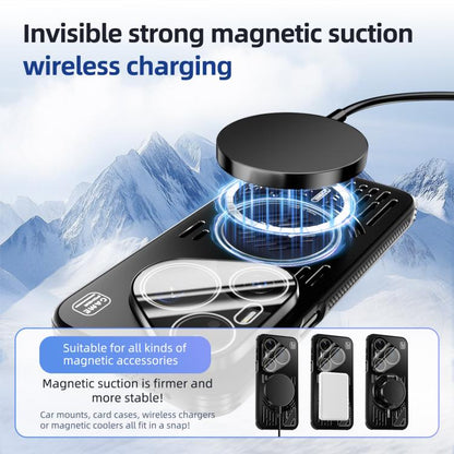 ABEEL Ice Fox Series Magsafe Heat Sink Cooling Phone Case, For Huawei Pura 90 Pro Max 5G, For Huawei Pura 90 Pro 5G, For Huawei nova 15 Ultra, For Huawei nova 15 Pro, For Huawei nova 15, For Huawei Pura 80 Ultra 5G                                      ...