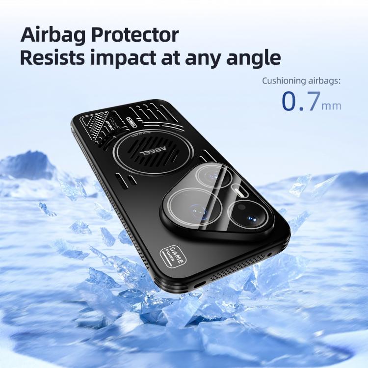 ABEEL Ice Fox Series Magsafe Heat Sink Cooling Phone Case, For Huawei Pura 90 Pro Max 5G, For Huawei Pura 90 Pro 5G, For Huawei nova 15 Ultra, For Huawei nova 15 Pro, For Huawei nova 15, For Huawei Pura 80 Ultra 5G                                      ...