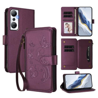 Butterfly Love Flower Multi-card Zipper Wallet Leather Phone Case, For Infinix Hot 30 4G, For Infinix Hot 20s / 20 Pro, For Infinix Hot 20 5G, For Infinix Smart 7 Global, For Infinix Hot 12i / 20i, For Infinix Zero 5G 2023, For Infinix Hot 20 Play     ...
