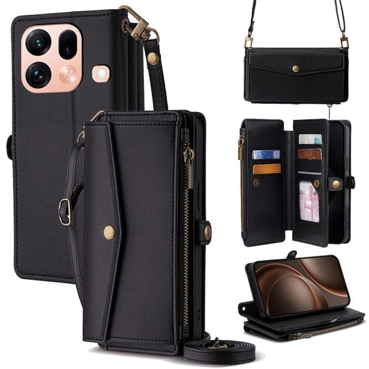 Zipper Wallet Side Buckle Crossbody Lanyard Leather Phone Case, For OPPO Find X9s Pro 5G, For OPPO Find X9 Ultra 5G, For OPPO A6s 4G, For OPPO Reno15 F 5G, For OPPO A6x 4G Global, For OPPO Reno15 5G Global, For OPPO Find X9 5G, For OPPO F31 5G         ...