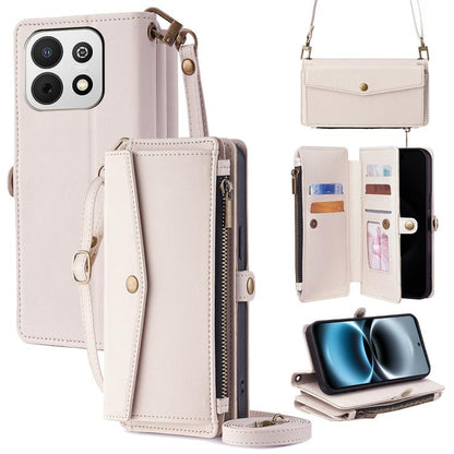Zipper Wallet Side Buckle Crossbody Lanyard Leather Phone Case, For Huawei Enjoy 90 Pro Max 5G, For Huawei Enjoy 90 Plus 5G, For Huawei nova 15 Ultra, For Huawei nova 15 Pro, For Huawei nova 15, For Huawei Mate 80 Pro Max 5G, For Huawei Mate 80 5G     ...