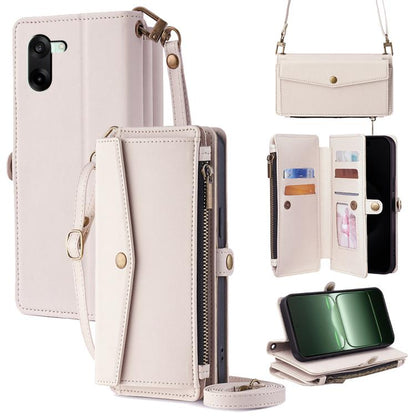 Zipper Wallet Side Buckle Crossbody Lanyard Leather Phone Case, For OnePlus 15T 5G, For OnePlus Turbo 6 / 6V, For OnePlus Ace 6, For OnePlus 15 5G, For OnePlus Ace 5 Ultra / Nord 5, For OnePlus Ace 5 Racing / Nord CE5