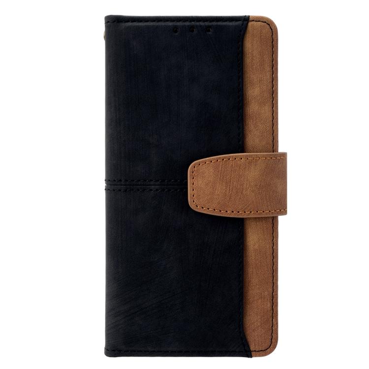 Color Stitching Skin Feel Leather RFID Blocking Phone Case, For Itel City 200 4G, For Itel A100C 4G, For Itel A90 4G
