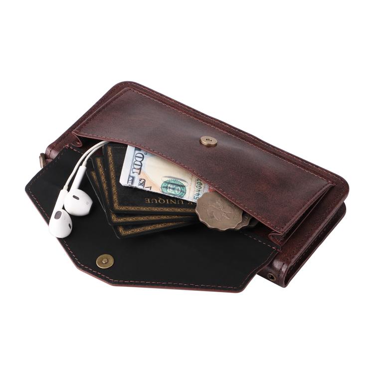 Multi-card Slots Crossbody Cowhide Leather Phone Case, For Nothing Phone 3a Lite, For Nothing Phone 3, For Nothing Phone 3a
