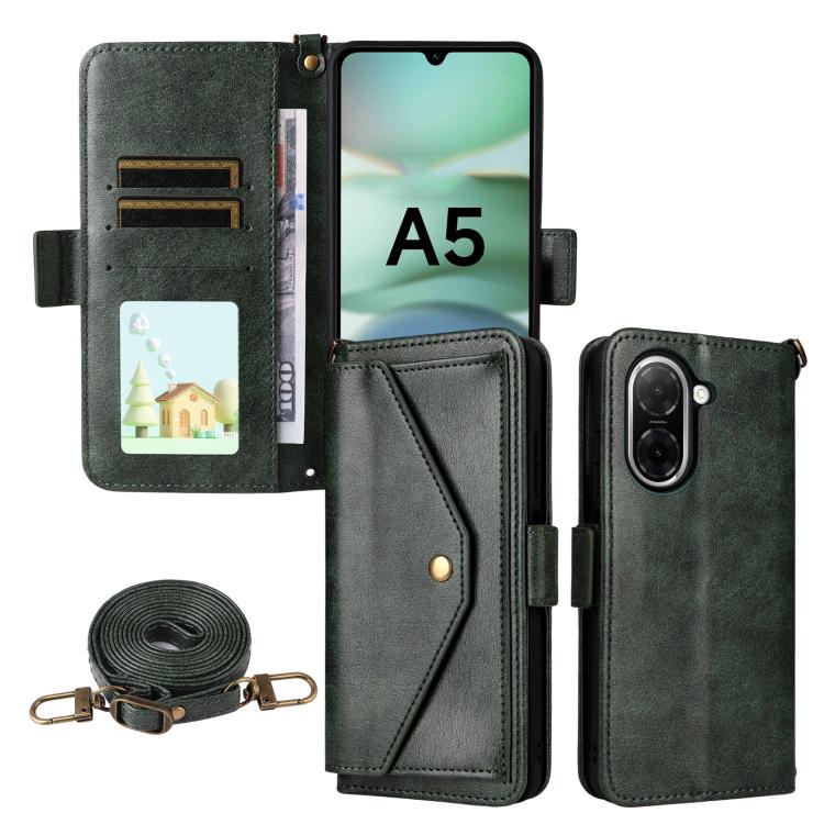 Multi-card Slots Crossbody Cowhide Leather Phone Case, For Xiaomi 17T Pro 5G, For Xiaomi 17T 5G, For Redmi 15 5G Global / 15 4G SEA 169.5mm, For Redmi 15C 5G / 4G Global 171mm / Poco C85 4G, For Xiaomi 15T Pro 5G, For Xiaomi 15T 5G                     ...
