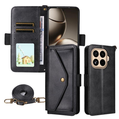Multi-card Slots Crossbody Cowhide Leather Phone Case, For Xiaomi 17T Pro 5G, For Xiaomi 17T 5G, For Redmi 15 5G Global / 15 4G SEA 169.5mm, For Redmi 15C 5G / 4G Global 171mm / Poco C85 4G, For Xiaomi 15T Pro 5G, For Xiaomi 15T 5G                     ...