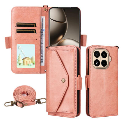 Multi-card Slots Crossbody Cowhide Leather Phone Case, For Xiaomi 17T Pro 5G, For Xiaomi 17T 5G, For Redmi 15 5G Global / 15 4G SEA 169.5mm, For Redmi 15C 5G / 4G Global 171mm / Poco C85 4G, For Xiaomi 15T Pro 5G, For Xiaomi 15T 5G                     ...