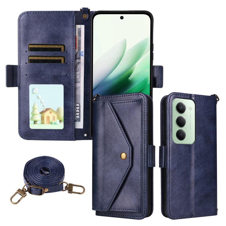 Multi-card Slots Crossbody Cowhide Leather Phone Case, For Xiaomi 17T Pro 5G, For Xiaomi 17T 5G, For Redmi 15 5G Global / 15 4G SEA 169.5mm, For Redmi 15C 5G / 4G Global 171mm / Poco C85 4G, For Xiaomi 15T Pro 5G, For Xiaomi 15T 5G                     ...