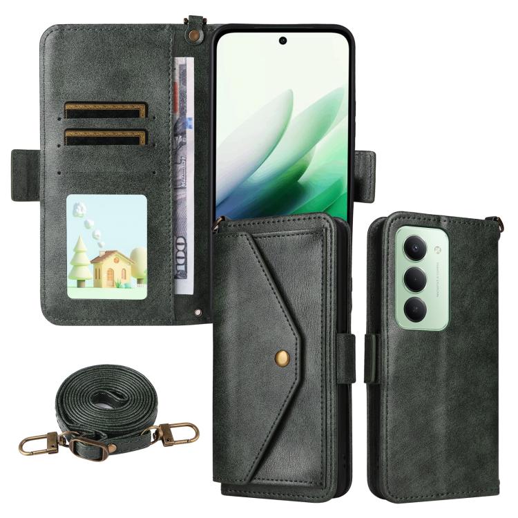 Multi-card Slots Crossbody Cowhide Leather Phone Case, For Xiaomi 17T Pro 5G, For Xiaomi 17T 5G, For Redmi 15 5G Global / 15 4G SEA 169.5mm, For Redmi 15C 5G / 4G Global 171mm / Poco C85 4G, For Xiaomi 15T Pro 5G, For Xiaomi 15T 5G                     ...