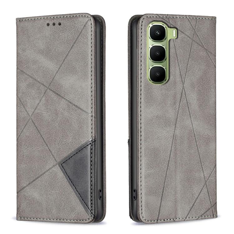 Rhombus Texture Magnetic Leather Phone Case, For Infinix Hot 70 Pro 5G, For Infinix GT 50 Pro 5G, For Infinix Hot 70 5G, For Infinix Smart 20 4G, For Infinix Note 60 5G / 60 Pro 5G, For Infinix Hot 60 Pro+ 4G, For Infinix Hot 60 Pro 4G