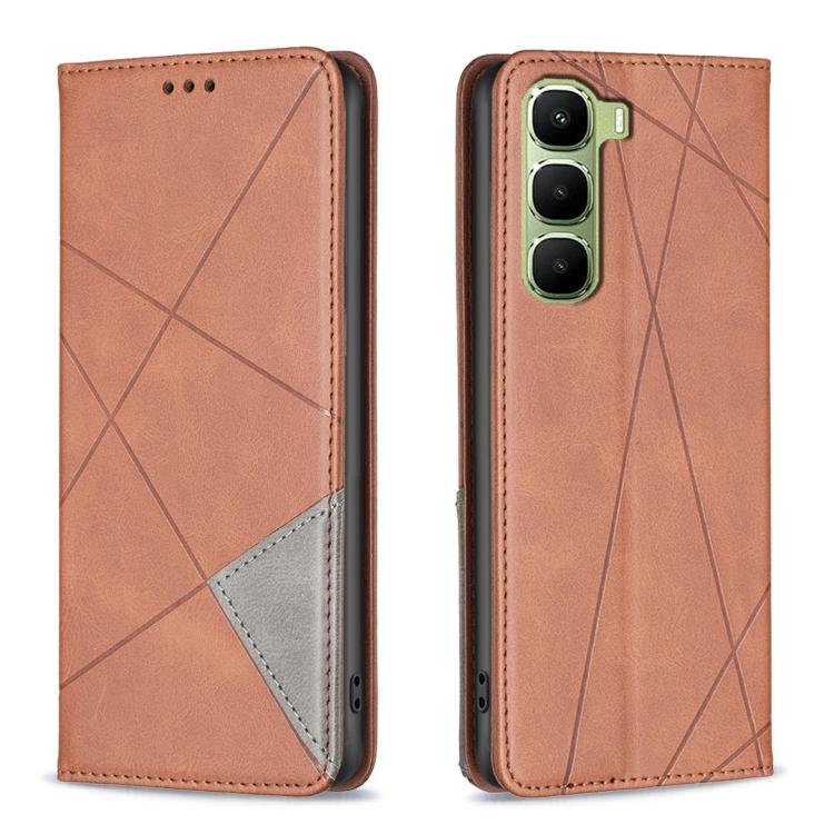 Rhombus Texture Magnetic Leather Phone Case, For Infinix Hot 70 Pro 5G, For Infinix GT 50 Pro 5G, For Infinix Hot 70 5G, For Infinix Smart 20 4G, For Infinix Note 60 5G / 60 Pro 5G, For Infinix Hot 60 Pro+ 4G, For Infinix Hot 60 Pro 4G