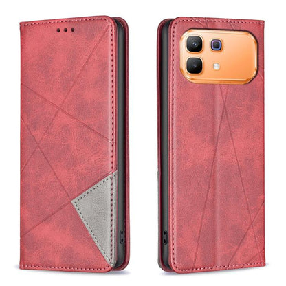 Rhombus Texture Magnetic Leather Phone Case, For Infinix Hot 70 Pro 5G, For Infinix GT 50 Pro 5G, For Infinix Hot 70 5G, For Infinix Smart 20 4G, For Infinix Note 60 5G / 60 Pro 5G, For Infinix Hot 60 Pro+ 4G, For Infinix Hot 60 Pro 4G
