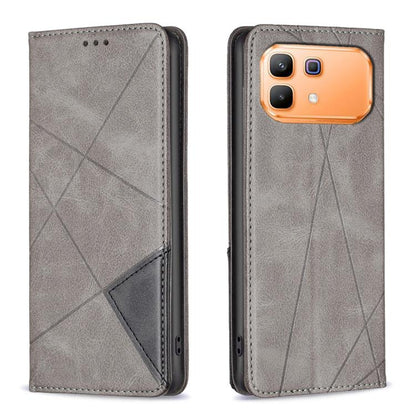 Rhombus Texture Magnetic Leather Phone Case, For Infinix Hot 70 Pro 5G, For Infinix GT 50 Pro 5G, For Infinix Hot 70 5G, For Infinix Smart 20 4G, For Infinix Note 60 5G / 60 Pro 5G, For Infinix Hot 60 Pro+ 4G, For Infinix Hot 60 Pro 4G