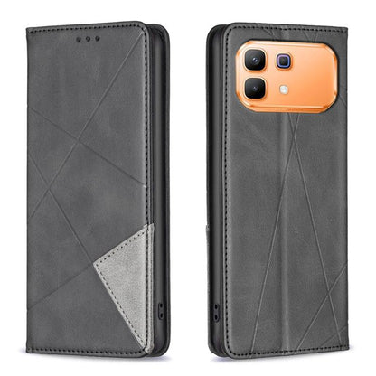Rhombus Texture Magnetic Leather Phone Case, For Infinix Hot 70 Pro 5G, For Infinix GT 50 Pro 5G, For Infinix Hot 70 5G, For Infinix Smart 20 4G, For Infinix Note 60 5G / 60 Pro 5G, For Infinix Hot 60 Pro+ 4G, For Infinix Hot 60 Pro 4G