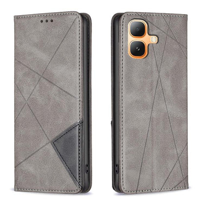 Rhombus Texture Magnetic Leather Phone Case, For Infinix Hot 70 Pro 5G, For Infinix GT 50 Pro 5G, For Infinix Hot 70 5G, For Infinix Smart 20 4G, For Infinix Note 60 5G / 60 Pro 5G, For Infinix Hot 60 Pro+ 4G, For Infinix Hot 60 Pro 4G