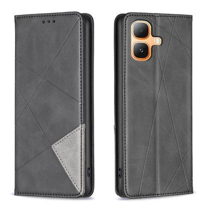 Rhombus Texture Magnetic Leather Phone Case, For Infinix Hot 70 Pro 5G, For Infinix GT 50 Pro 5G, For Infinix Hot 70 5G, For Infinix Smart 20 4G, For Infinix Note 60 5G / 60 Pro 5G, For Infinix Hot 60 Pro+ 4G, For Infinix Hot 60 Pro 4G