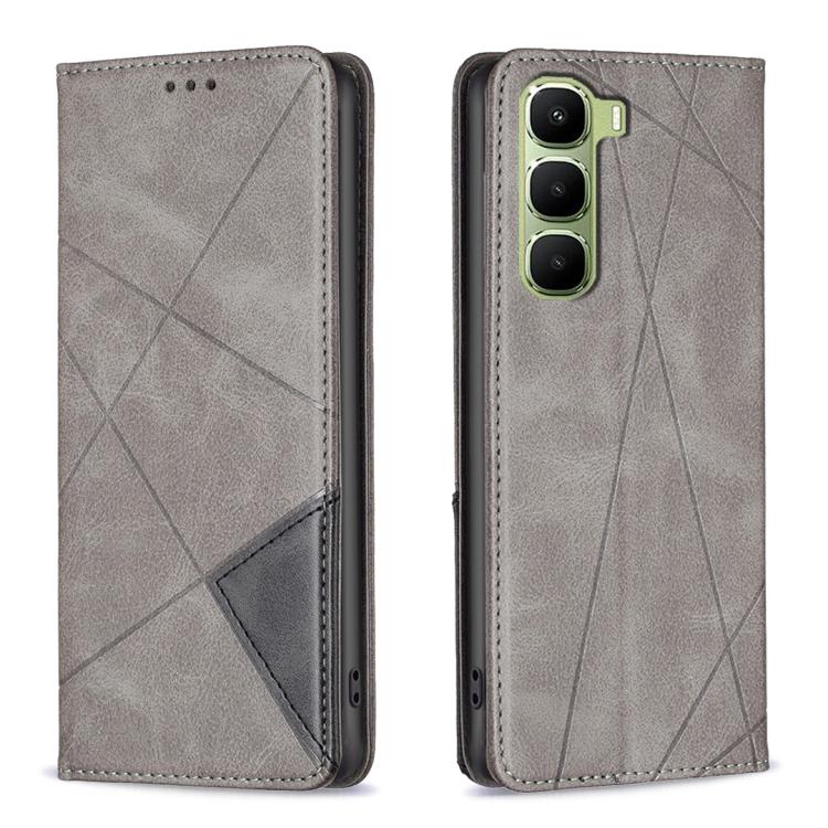 Rhombus Texture Magnetic Leather Phone Case, For Infinix Hot 70 Pro 5G, For Infinix GT 50 Pro 5G, For Infinix Hot 70 5G, For Infinix Smart 20 4G, For Infinix Note 60 5G / 60 Pro 5G, For Infinix Hot 60 Pro+ 4G, For Infinix Hot 60 Pro 4G