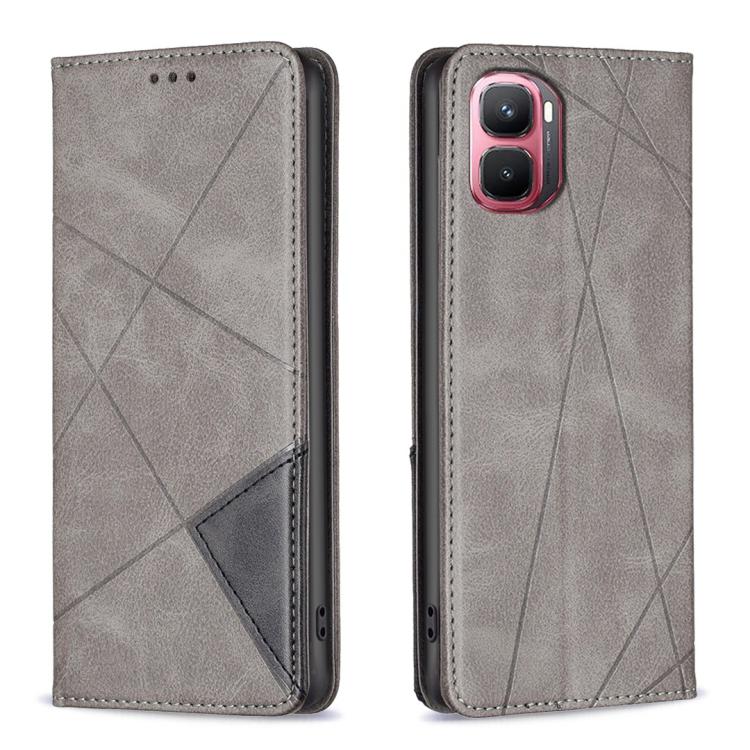 Rhombus Texture Magnetic Leather Phone Case, For Infinix Hot 70 Pro 5G, For Infinix GT 50 Pro 5G, For Infinix Hot 70 5G, For Infinix Smart 20 4G, For Infinix Note 60 5G / 60 Pro 5G, For Infinix Hot 60 Pro+ 4G, For Infinix Hot 60 Pro 4G