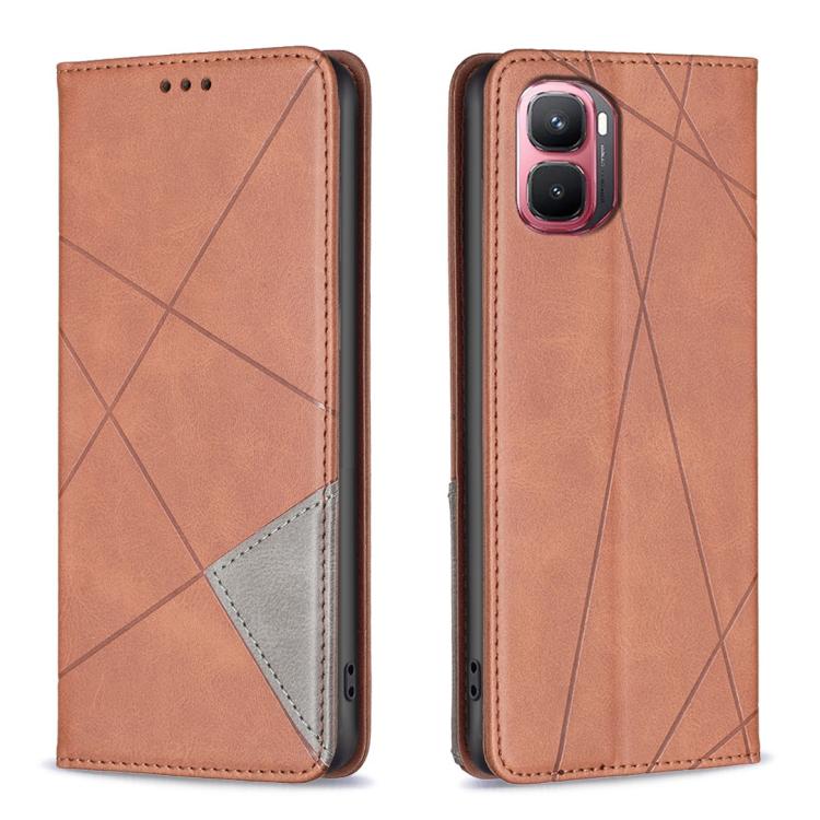 Rhombus Texture Magnetic Leather Phone Case, For Infinix Hot 70 Pro 5G, For Infinix GT 50 Pro 5G, For Infinix Hot 70 5G, For Infinix Smart 20 4G, For Infinix Note 60 5G / 60 Pro 5G, For Infinix Hot 60 Pro+ 4G, For Infinix Hot 60 Pro 4G