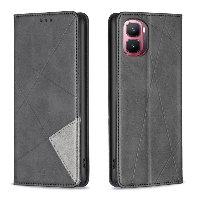 Rhombus Texture Magnetic Leather Phone Case, For Infinix Hot 70 Pro 5G, For Infinix GT 50 Pro 5G, For Infinix Hot 70 5G, For Infinix Smart 20 4G, For Infinix Note 60 5G / 60 Pro 5G, For Infinix Hot 60 Pro+ 4G, For Infinix Hot 60 Pro 4G