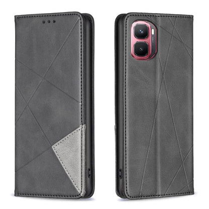 Rhombus Texture Magnetic Leather Phone Case, For Infinix Hot 70 Pro 5G, For Infinix GT 50 Pro 5G, For Infinix Hot 70 5G, For Infinix Smart 20 4G, For Infinix Note 60 5G / 60 Pro 5G, For Infinix Hot 60 Pro+ 4G, For Infinix Hot 60 Pro 4G