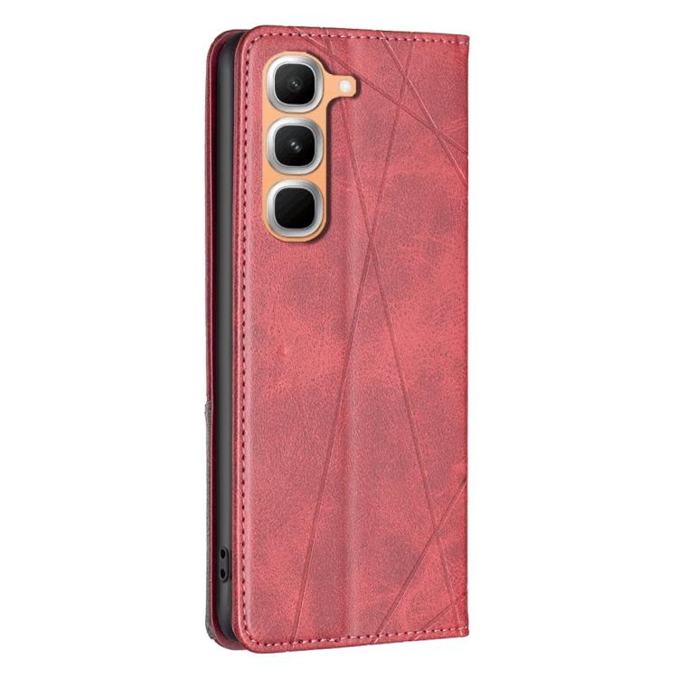 Rhombus Texture Magnetic Leather Phone Case, For Infinix Hot 70 Pro 5G, For Infinix GT 50 Pro 5G, For Infinix Hot 70 5G, For Infinix Smart 20 4G, For Infinix Note 60 5G / 60 Pro 5G, For Infinix Hot 60 Pro+ 4G, For Infinix Hot 60 Pro 4G