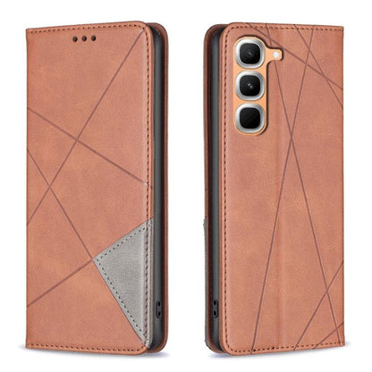 Rhombus Texture Magnetic Leather Phone Case, For Infinix Hot 70 Pro 5G, For Infinix GT 50 Pro 5G, For Infinix Hot 70 5G, For Infinix Smart 20 4G, For Infinix Note 60 5G / 60 Pro 5G, For Infinix Hot 60 Pro+ 4G, For Infinix Hot 60 Pro 4G