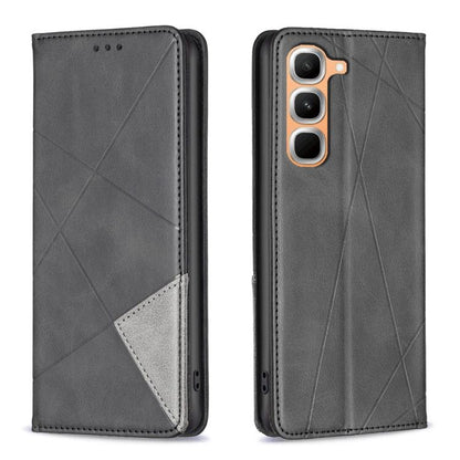 Rhombus Texture Magnetic Leather Phone Case, For Infinix Hot 70 Pro 5G, For Infinix GT 50 Pro 5G, For Infinix Hot 70 5G, For Infinix Smart 20 4G, For Infinix Note 60 5G / 60 Pro 5G, For Infinix Hot 60 Pro+ 4G, For Infinix Hot 60 Pro 4G